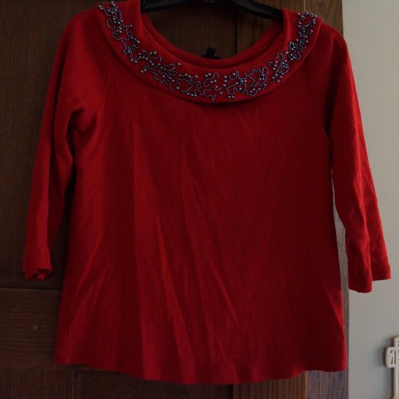 Woman Top with 3/4 length sleeves - Picture 2 of 3